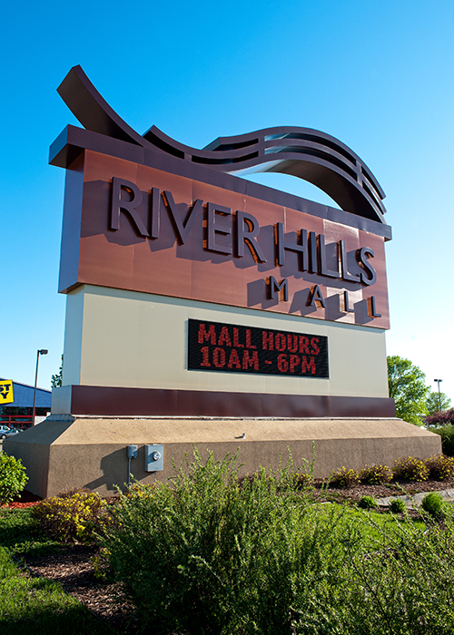 Monument Sign Development - River Hills Mall, Mankato, Minnesota