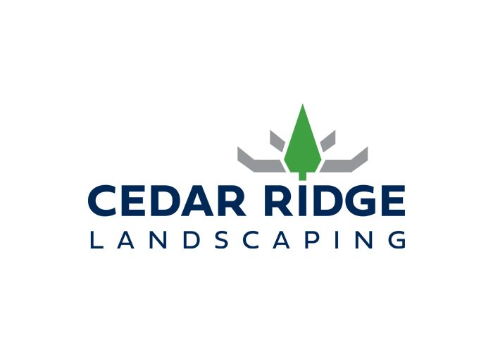 Cedar Ridge Landscaping Logo - PresenceMaker - Branding