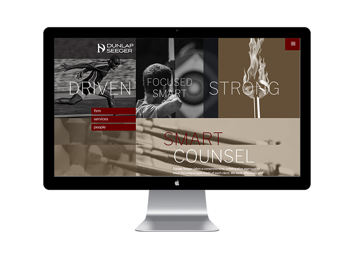 Dunlap Seeger Law firm Website Development