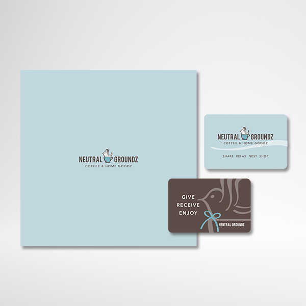 Neutral Groundz Gift Cards - PresenceMaker Marketing Client